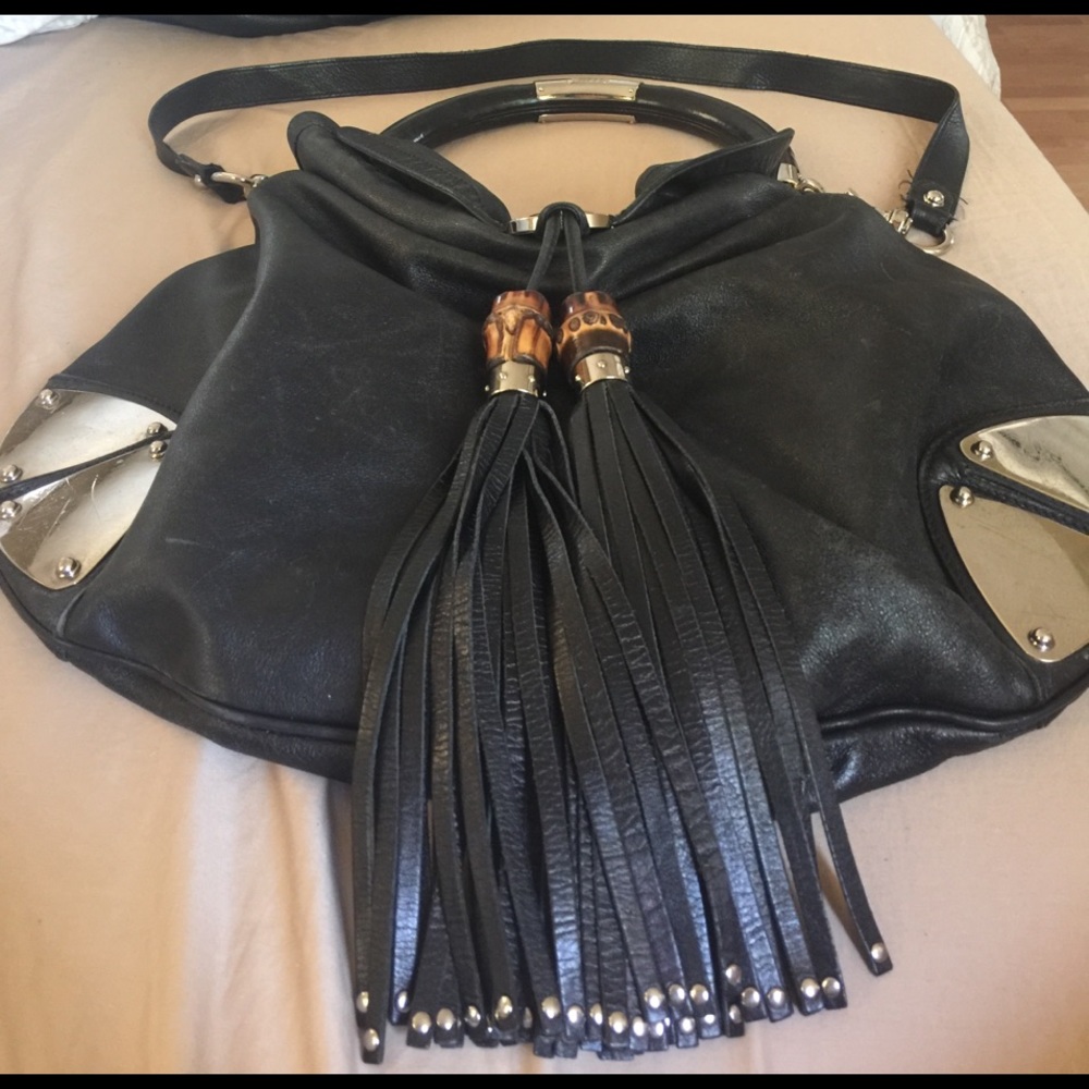 Authentic Gucci hobo bag,dual  strap w receipt