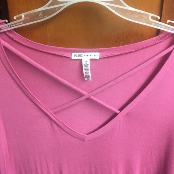 Supersoft cross front long sleeve tee - Picture 2 of 2