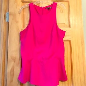 Pink express shirt size small