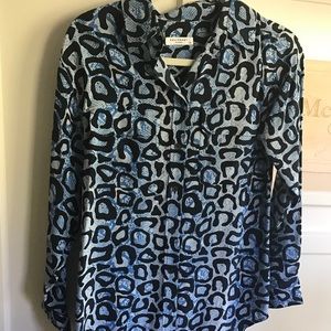 Equipment button down blouse