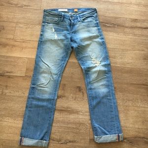 Pilcro Hyphen Boyfriend Denim
