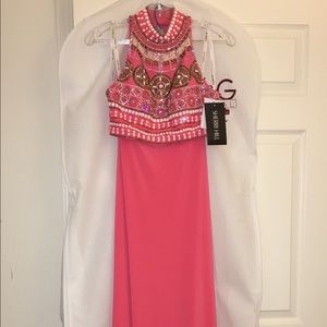 Sherri hill two piece prom dress
