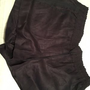 J crew shorts 2 pair Black and Tan