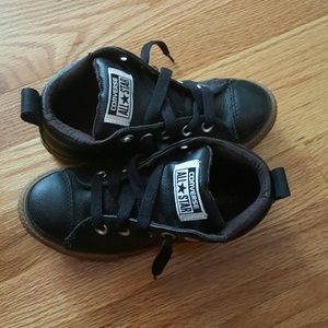 Converse Leather sneakers, Boys size 13