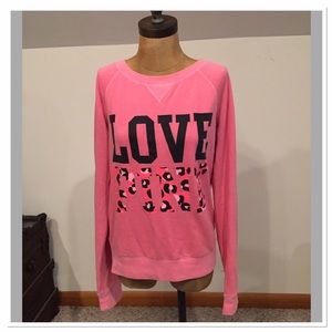 💕💗💕 NWOT Victoria Secret Pink Sweatshirt 💕💗💕