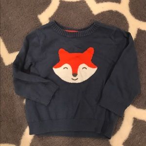 Adorable fox sweater