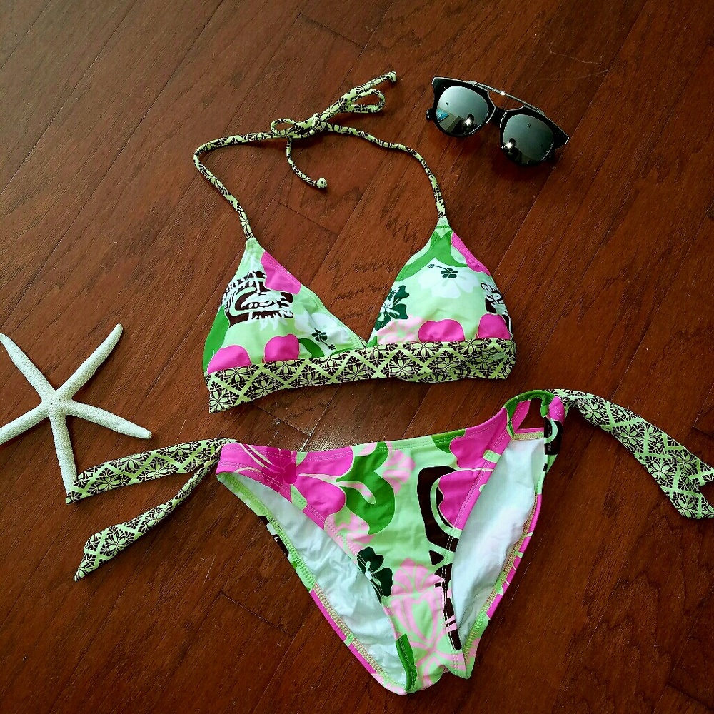 Colorful OP bikini