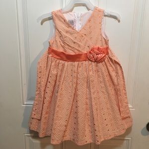 Jessica Ann Orange Dress