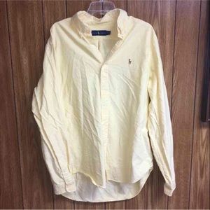 NWOT Yellow Easter Shirt