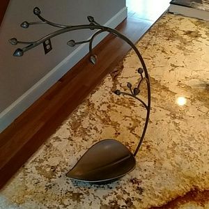 Jewelry tree necklace holder