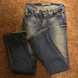 Big Star Casey K Low rise bootcut jeans extra long
