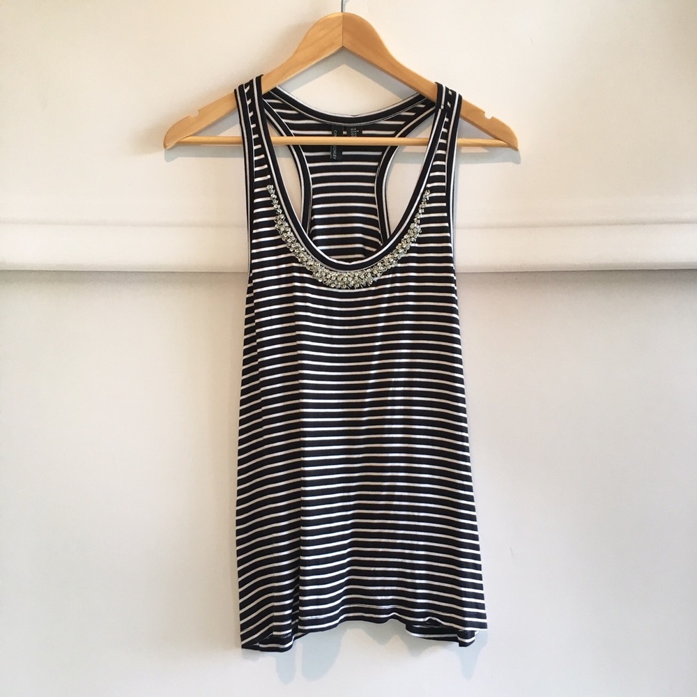 Cynitha Rowley embellished tank