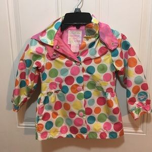 Osh Kosh Bigosh Polka Dot Raincoat