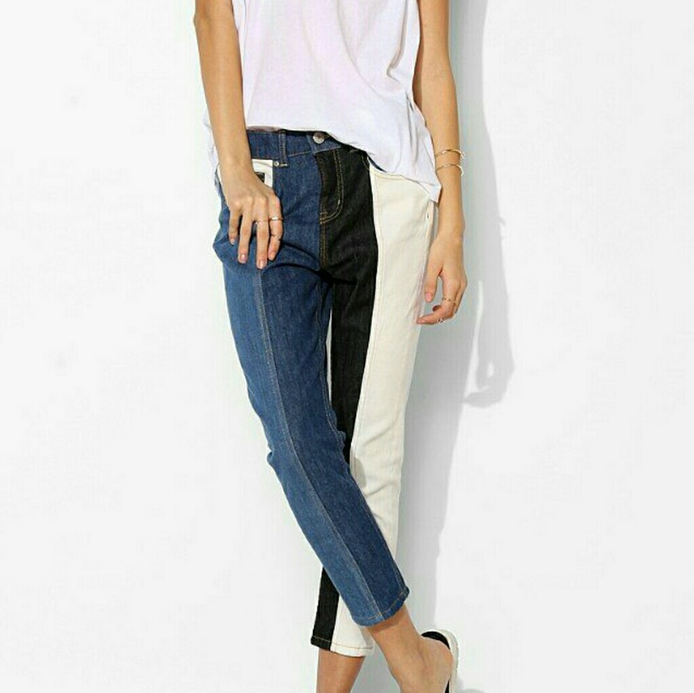 ISO BDG Super Slouchy Pieced Boyfriend Jeans!