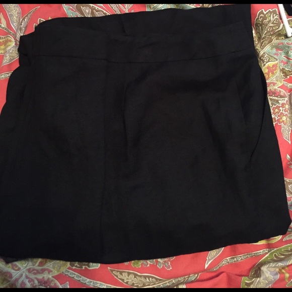 Kasper Pants - Black linen pants