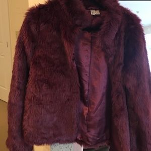 SOLD -- Forever 21 Faux Fur Jacket