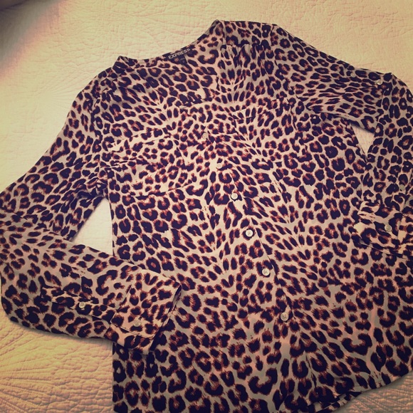 Express Tops - Express printed portofino shirt