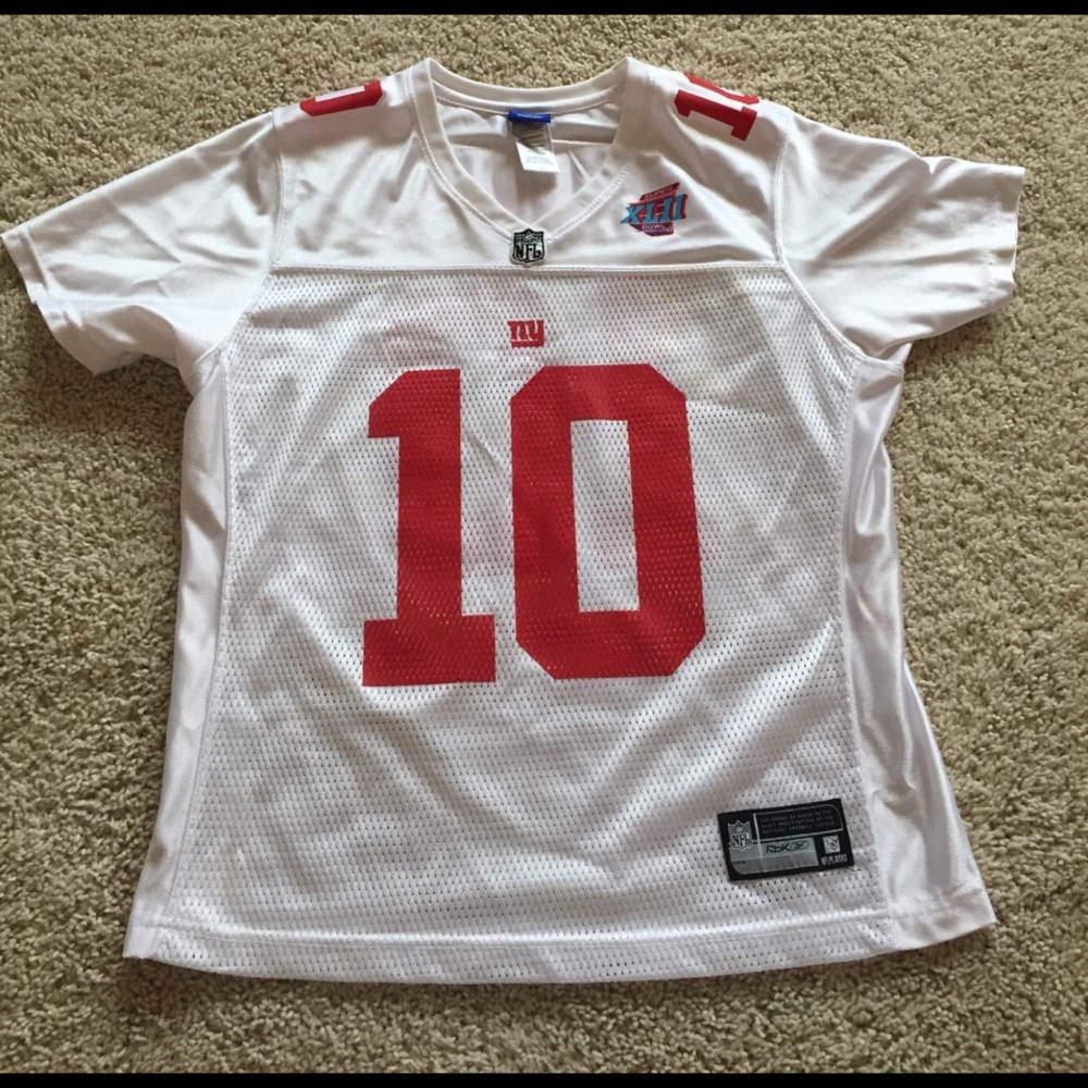 Eli Manning New York Super Bowl jersey
