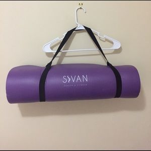Yoga/exercise mat.