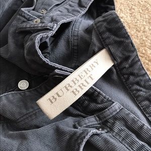 Burberry Corduroys Cords Mens Pants