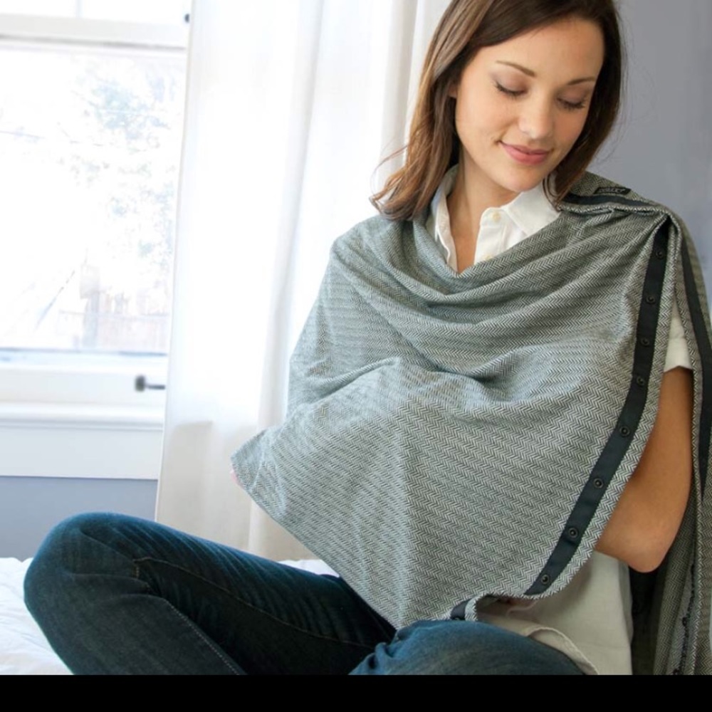 NuRoo Baby Herringbone Nursing Scarf
