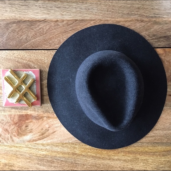 Host Pick! ✨ Rag & Bone Range Fedora Charcoal Grey - Picture 2 of 8