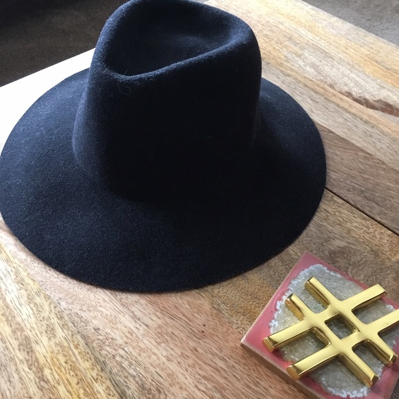 Host Pick! ✨ Rag & Bone Range Fedora Charcoal Grey - Picture 4 of 8