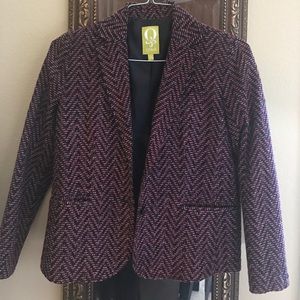 QMack-Misses-Womens-Blazer-SZ-4-Navy