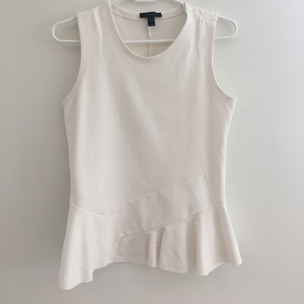 J. Crew peplum tank