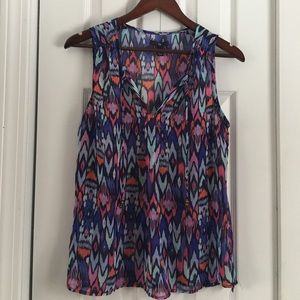 Patterned sleeveless top GAP