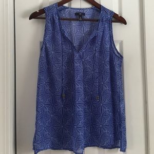 Patterned sleeveless top GAP