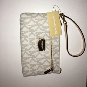 Michael Kora Large Jet Set Wristlet