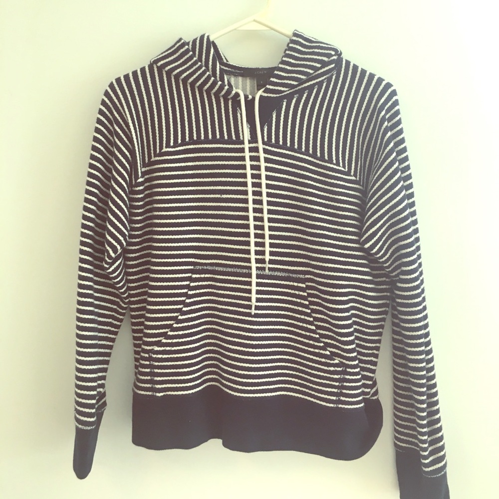 J. Crew knitted hoodie