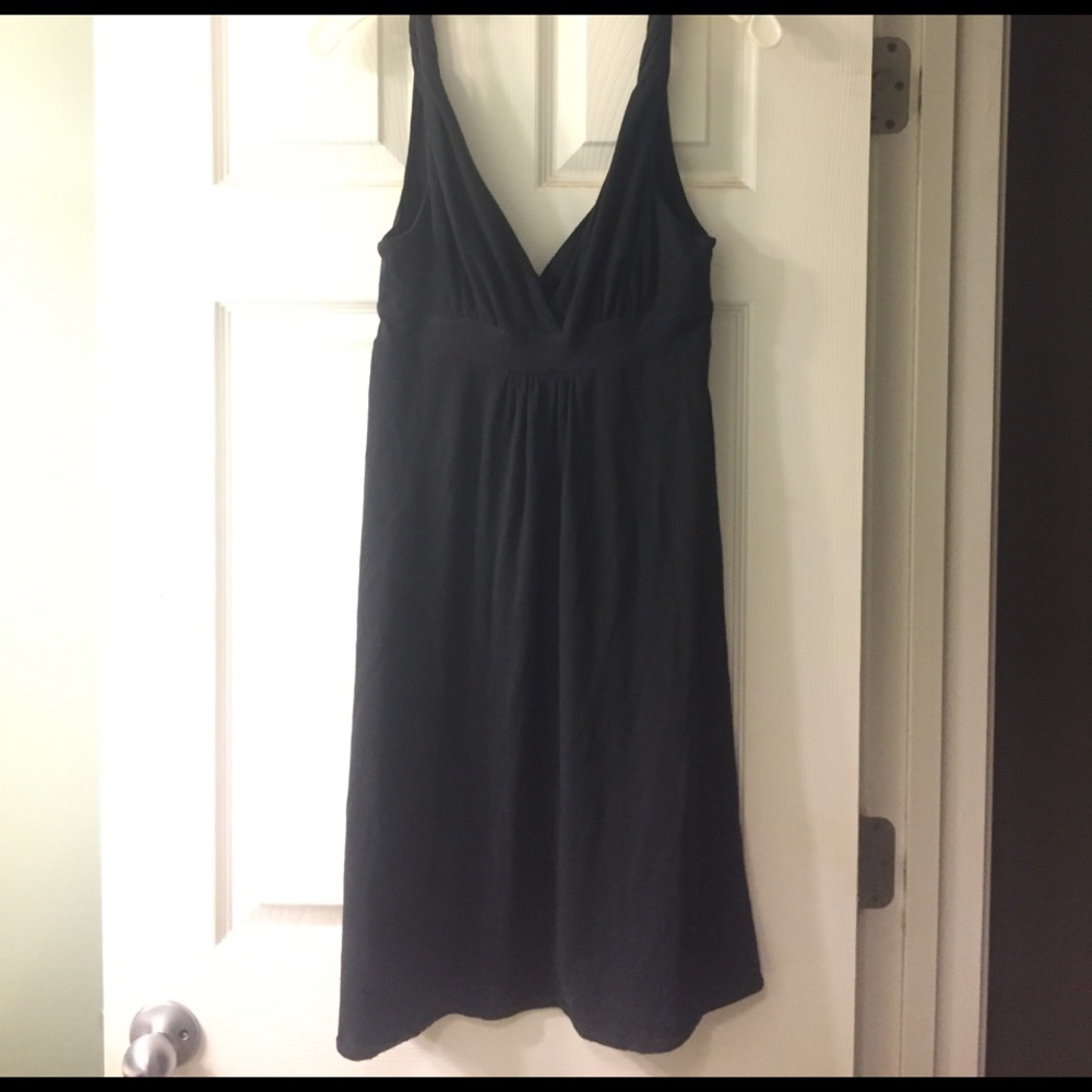 J Crew faded black dress