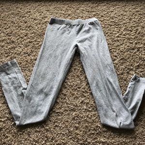 Gray leggings