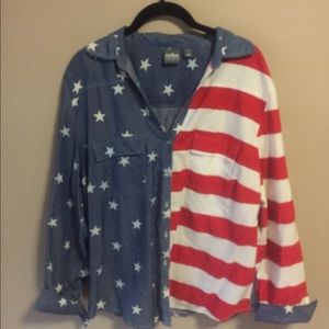 American flag shirt