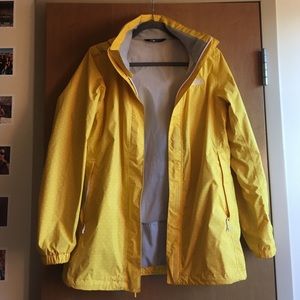 North Face rain jacket