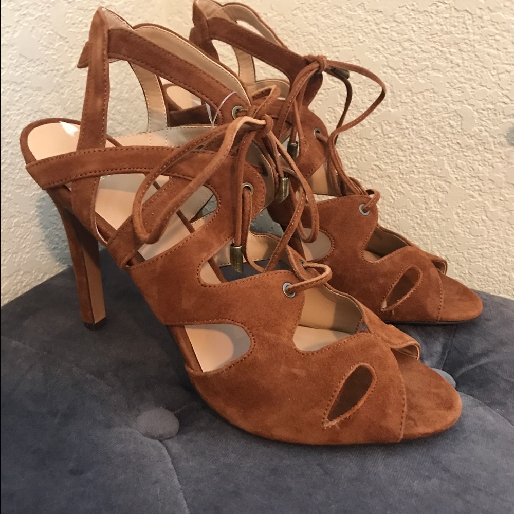 Joes Jeans Lace Up Sandal Heels