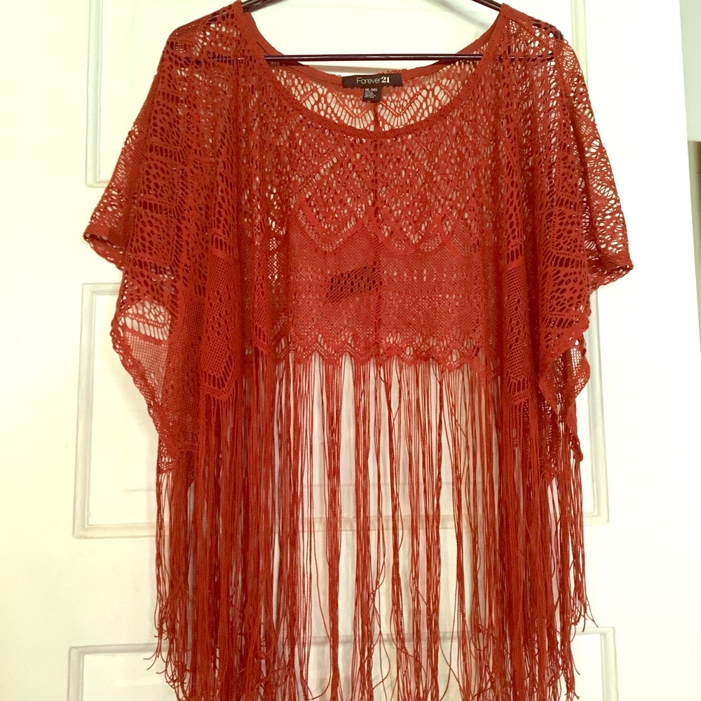 Burnt orange cover