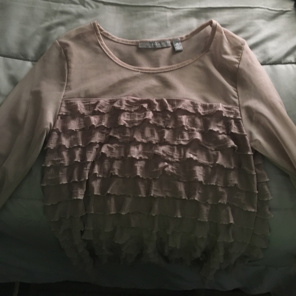 Shirt W/ Frills