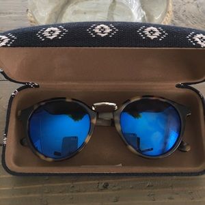 Madewell sunglasses and case