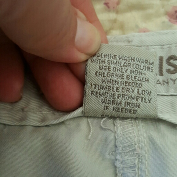 High waist khaki shorts 6 pocket eyc sz 6 euc - Picture 5 of 6