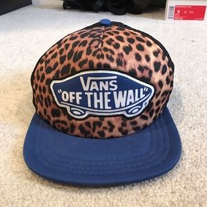 Vans leopard print hat