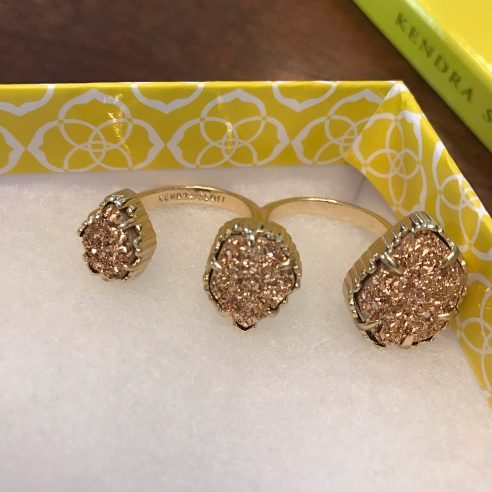 Kendra Scott Narobi ring Rose gold new in box