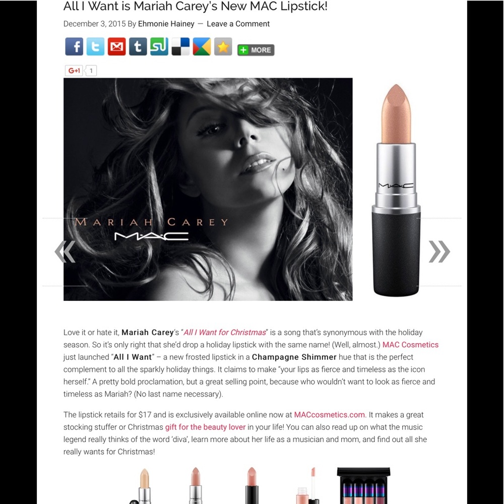 <SOLD> Brand New MAC Frost Lipstick - All I Want - Picture 4 of 4