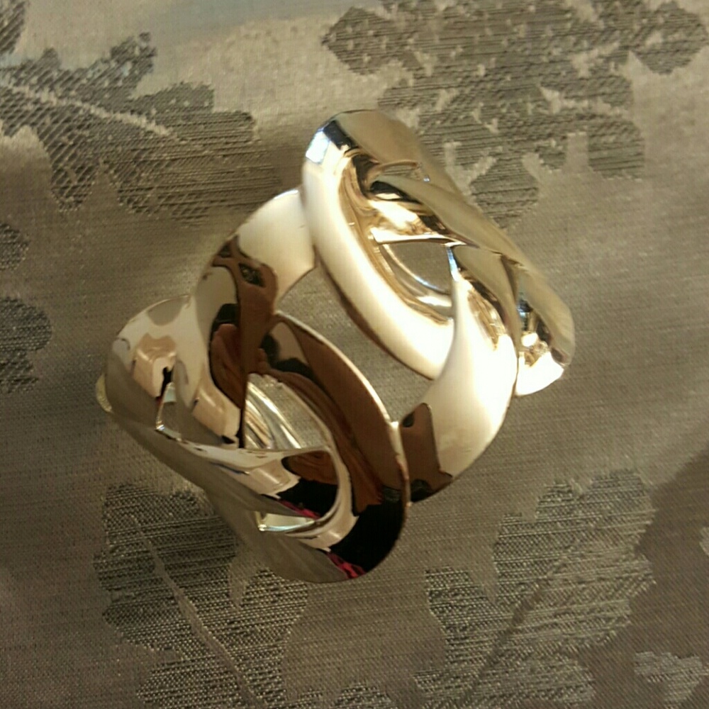 Silver cuff bracelet . πππ - Picture 4 of 4