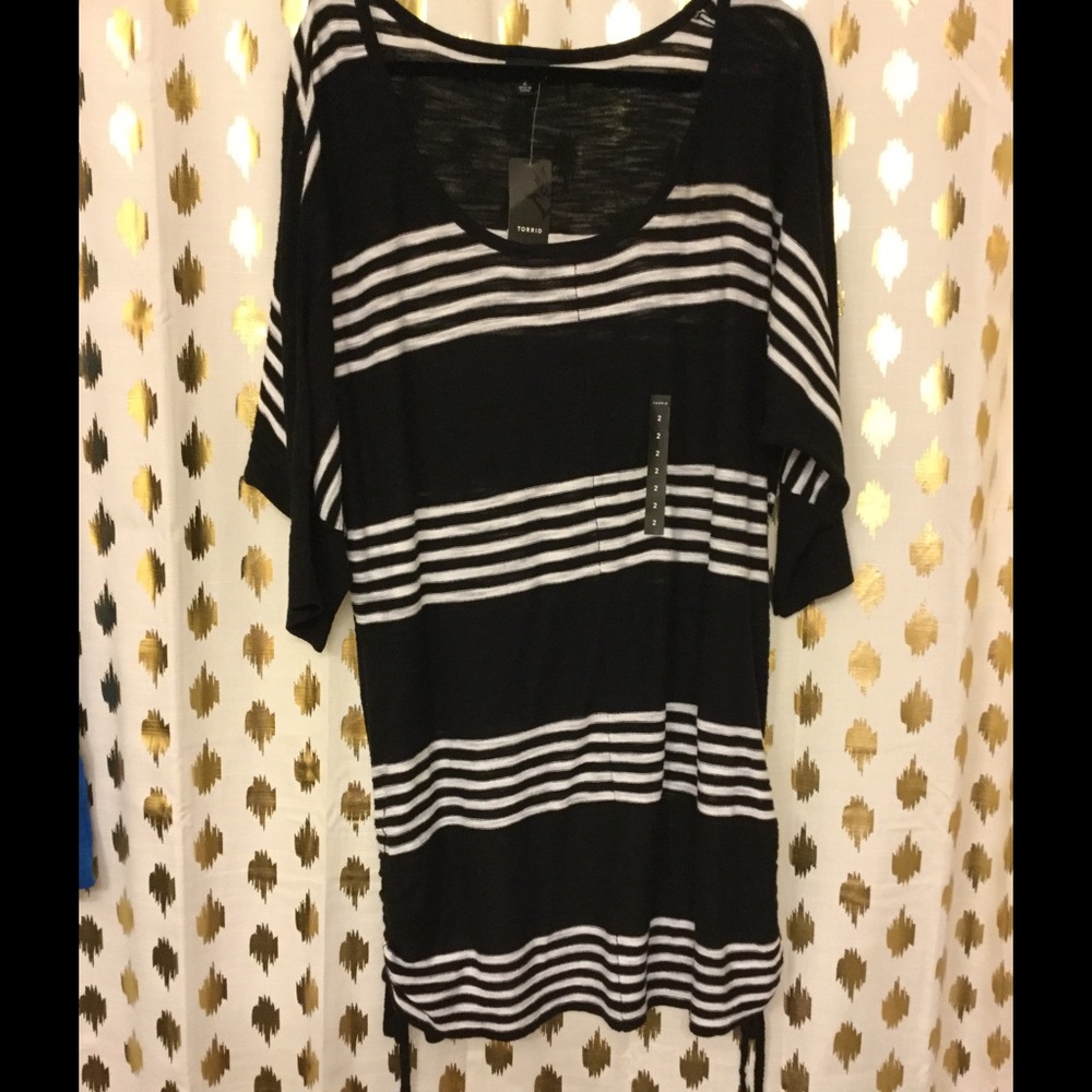 Torrid Side Rushed Shirt