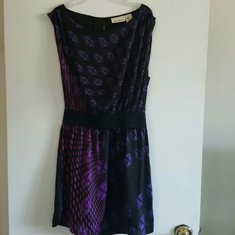 Mini black dress