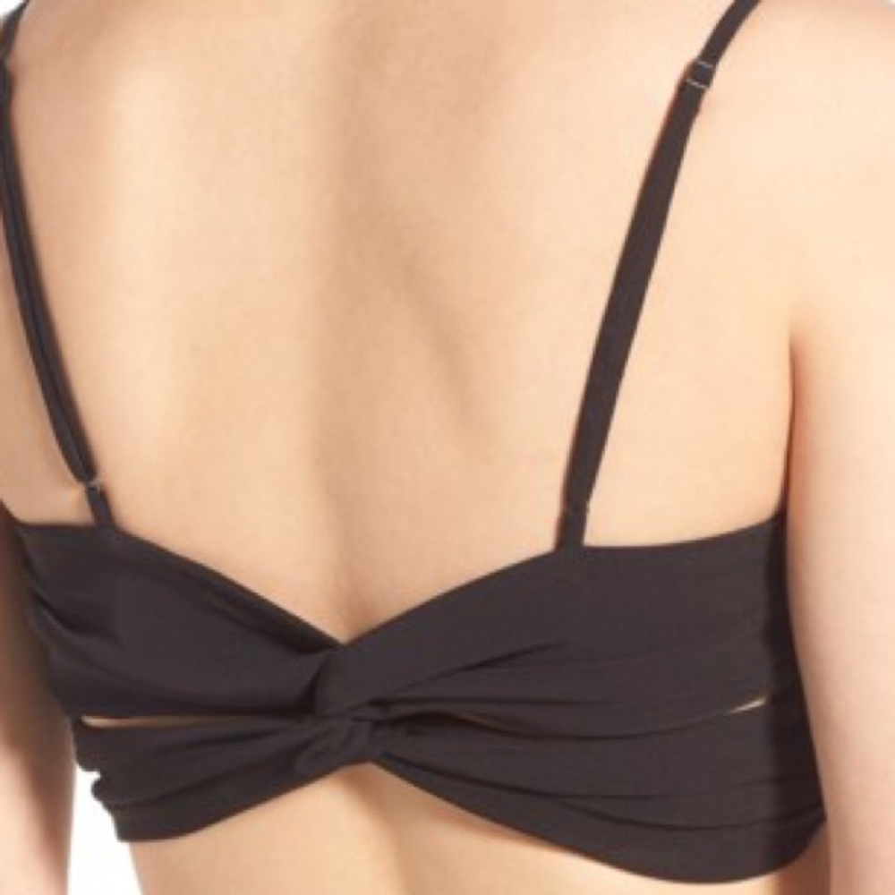 Kendall & Kylie Ruched Crop Bustier - Picture 2 of 6
