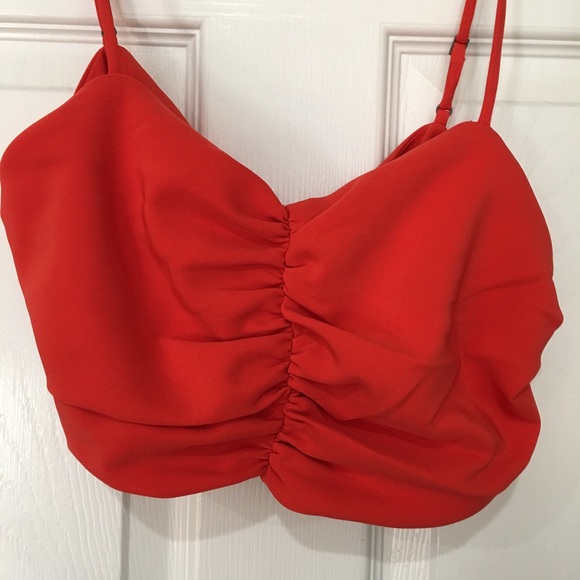 Kendall & Kylie Ruched Crop Bustier - Picture 3 of 6